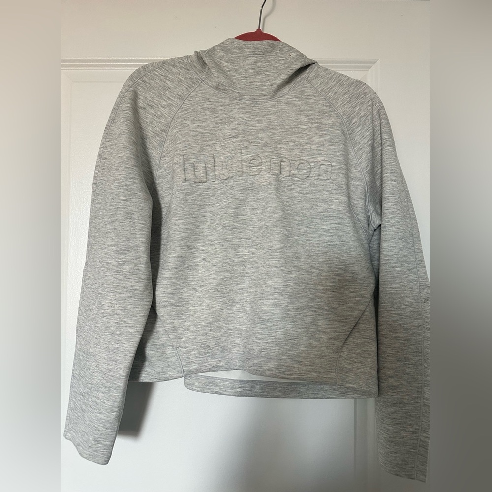 lululemon athletica Light Gray Cowl Neck Sweater